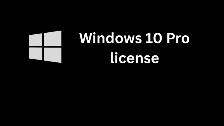 Windows 10 Pro License