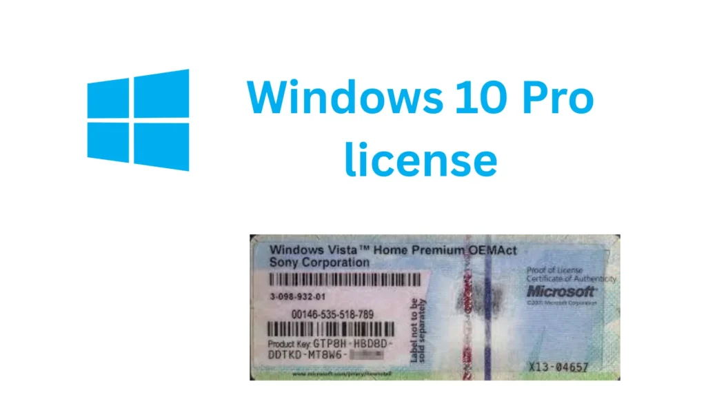 Windows 10 Pro License